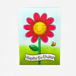 Lade das Bild in den Galerie-Viewer, Pop Up Karte Happy Birthday Sonnenblume Ansicht
